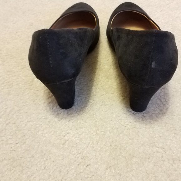 Black Women's Wedges - Picture 3 of 4